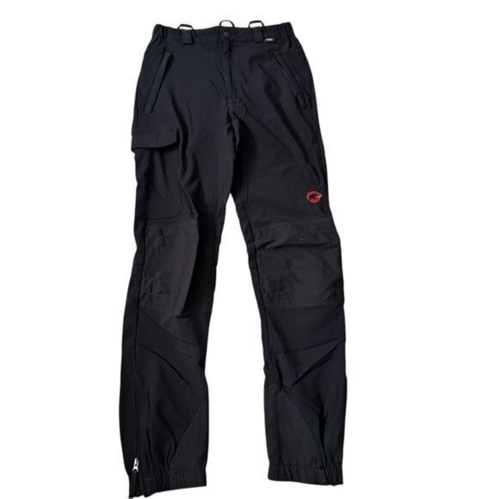 Mammut Vintage Women's Black Cargo Trail Jogging Hiking Pants Size 48 (16-18)